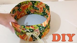 Do lixo ao luxo  Porta Pães com Material Reciclável  DIY Artesanato [upl. by Basilius]