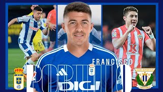 Francisco Portillo ya es NUEVO jugador del Real Oviedo  quotBienvenido Portilloquot 2425 [upl. by Philander]