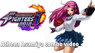 KOFi 2012  Athena Asamiya combo video [upl. by Alyss]