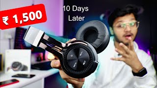 Best Premium Wireless Headphone with Heavy Bass Music Quality  Hammer Bash Review after 10 Days [upl. by Orutra]