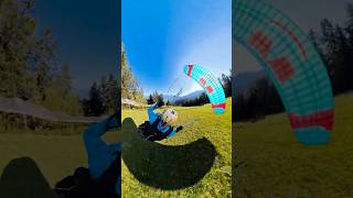 Ass to the grass  Speedflying Kronplatz  HerneggLine Part 23 shorts [upl. by Artemed]