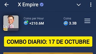 Combo Diario de X Empire  X Empire 17 de Octubre  Bolsa de Valores [upl. by Etak820]