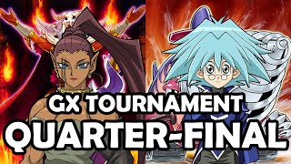 GX TOURNAMENT QUARTERFINALS TANIA VS SYRUS  YGOLANG [upl. by Thorvald]