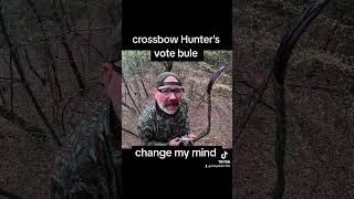 Crossbow Hunters are not Bowhunters oklahoma bowhunting woodsman fyp foryou [upl. by Frey]