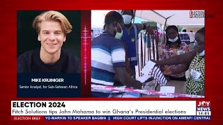 Election 2024 Fitch Solutions tips Mahama to win Ghanas Presidential elections  Election Brief [upl. by Nelrah]