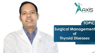 Surgical Management of Thyroid Diseases [upl. by Bibeau]