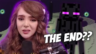 This ACTUALLY made me cry on stream Minecraft Playthrough 3 [upl. by Anauqcaj]