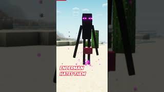 Minecraft ENDERMITES  Why Enderman Hates them  shorts [upl. by Enicul213]