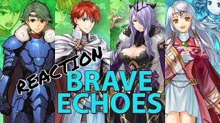 Brave Micaiah Camilla Eliwood and Alm Fire Emblem Heroes Brave Echoes Reaction FEH [upl. by Hardin]