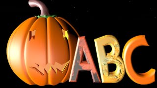 ALPHABET song  Abecedario en ingles  Phonics song  ABC inglés HALLOWEEN ABCD for kids [upl. by Garwood664]