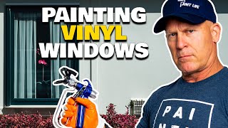 Painting VINYL Windows Is it POSSIBLE [upl. by Enyrhtak]