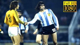 Argentina  Brazil World Cup 1978  Full highlight 1080p HD  Mario Kempes  Zico [upl. by Ynagoham]