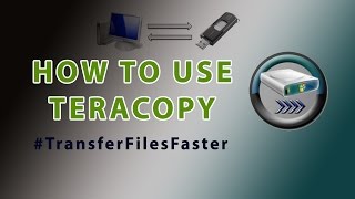 How to use TeraCopy to copy and transfer files faster  video tutorial by TechyV [upl. by Ginevra]