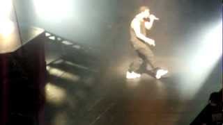 Drake falls on stage in the middle of Take Care Performance 190412 LIVE [upl. by Mavilia760]