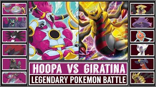 HOOPA vs GIRATINA  Legendary Pokémon Battle [upl. by Nirraj]