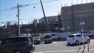 鹿児島市 鹿児島トーフクボウル跡 分譲マンション「MJR」ザーガーデン上荒田町 ＃59 工事 撮影日2024 10 10 [upl. by Tobin283]