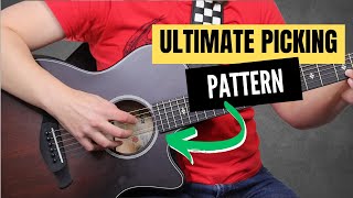 How To Travis Pick on Guitar  The ULTIMATE Fingerpicking Pattern [upl. by Elberfeld174]