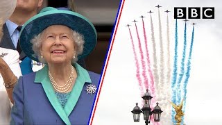 Watch the entire spectacular 100aircraft flypast as RAF celebrates 100 years  BBC [upl. by Lucila]