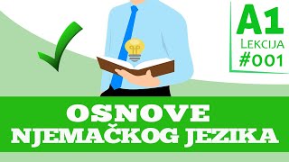 Prve osnove Njemačkog jezika A1L1  Njemački za početnike A1  EGA [upl. by Bram489]