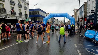 Streets of Longford 5km LONGFORD MARATHON 2024 250824 🌧🌧🌧 [upl. by Atinuhs51]