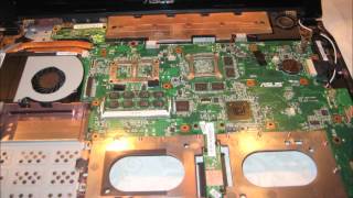 Asus N73SV Backlit keyboard mod  disassembly guide [upl. by Silsbye]