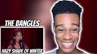 The Bangles  Hazy Shade of Winter  FIRST TIME REACTION [upl. by Elaina]