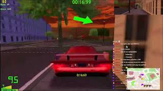 London Checkpoint Splish Splash Default race settings WR 41sec800ms [upl. by Tidwell]