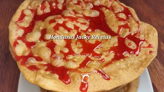 🇭🇳Deliciosas Hojuelas Receta Paso a Paso👌🇭🇳 [upl. by Pik672]