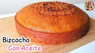 Pastel de Vainilla Esponjoso  Bizcocho a Base de Aceite [upl. by Scevour448]