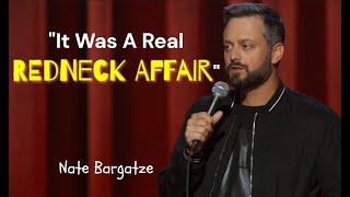 Nate Bargatze on the Most Redneck Wedding Ever Jerseys Beer in Church and a Very Old Horse [upl. by Notnad]