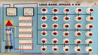 load bank 3 Phase 6 kw connection [upl. by Sorcim769]