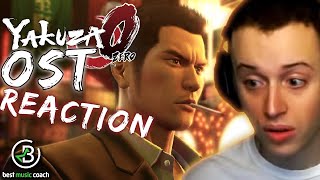 Part 1 Yakuza 0 OST Music Teacher Reaction LIVE Original Sound Track [upl. by Iznyl]