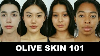 Warm vs Cool Olive Skin Explained • how find best foundation amp makeup colors [upl. by Paley]