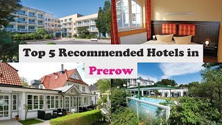 Top 5 Recommended Hotels In Prerow  Luxury Hotels In Prerow [upl. by Huston]