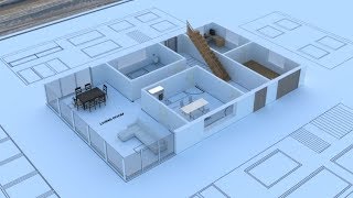 Architectural Design amp Animation in Blender [upl. by Giustina619]