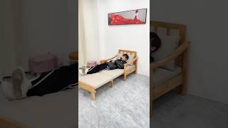 Crazy Furniture Smart Furniture Small Furniture Home Space Utilitiesshortvideo [upl. by Pritchard]