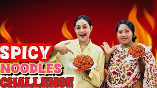 ঝাল নুডলস খাওয়ার প্রতিযোগিতা 😂Spicy Ramen challenge।rituhossain rakibhossainsinthiyahossain [upl. by Petronia]