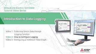 Mitsubishi Electric GOT2000 How to Configure Logging [upl. by Ahsihat]