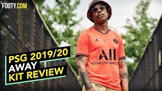 PSG 201920 NIKE x JORDAN AWAY SHIRT  KIT REVIEW [upl. by Delaine850]