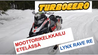 LYNX RAVE RE 600 ETEC ja etelässä kelkkailu [upl. by Phio]