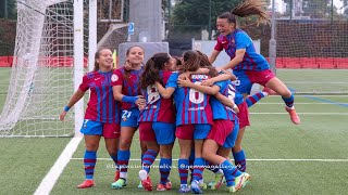 ⚽️ FULL GAME  Reto Iberdrola J4  Temporada 202122  FCB Femení B vs Racing Féminas [upl. by Herzig]