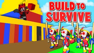 Build to Survive Amazing Digital Circus  Roblox [upl. by Uno]