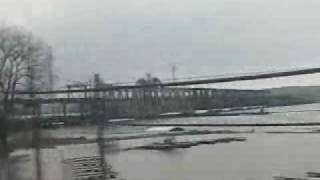 Crossing the Mississippi River at Fort Madison Iowa [upl. by Domenico286]