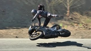 Crazy Highside Motorcycle Crash [upl. by Maker]