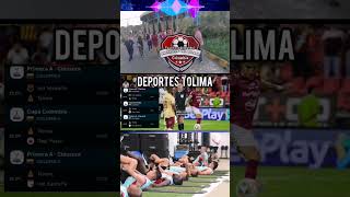 Deportes tolima y las novedades 😱😱🔥 futbolcolombiano [upl. by Sundin]