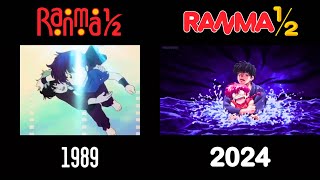 Ranma ½ Anime Episode 2 1989 vs 2024 sidebyside eganimation442 [upl. by Nyloj592]