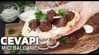 CEVAPI CU KAJMAK FACUT IN CASA  Celebrii Mici balcanici [upl. by Hnahk]