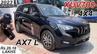 2023 Mahindra XUV700 4X4  Top Model AX7 Luxury AT  Mahindra कि फीचर्स Loaded SUV  XUV700 AWD 2023 [upl. by Goldwin]