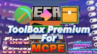 ToolBox Premium for MCPE 1212 With 32Bit Support Fixed Bugs and Infinite Premium  Fixed Server [upl. by Eenert]