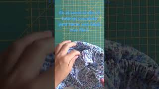 Coser una falda o pollera de niña muy fácil costura tutorial diydecostura [upl. by Arquit]